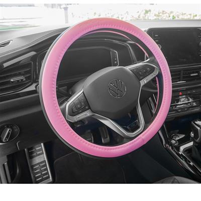Steering wheel cover Candy Pink