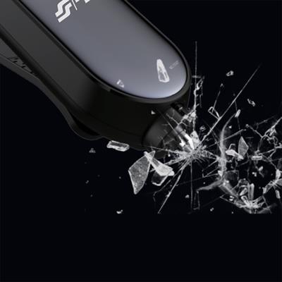 Hammer with cutter emergency kit for sun visor