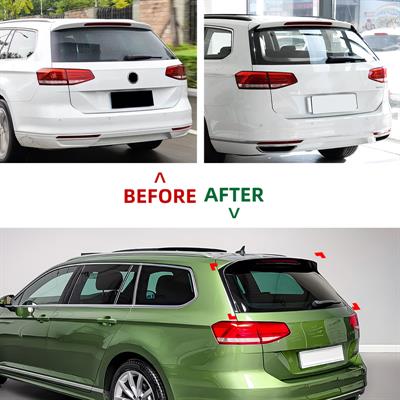 Spoiler da tetto per VW Passat 3G Variant 2014-2023 3 pezzi