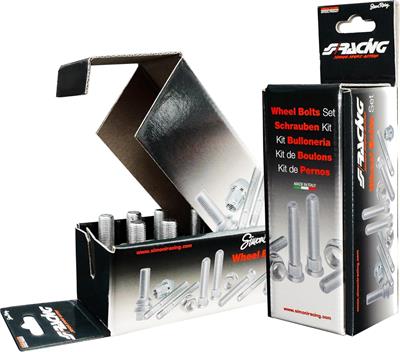 10 black bolts key 17 12x1.5 l.50mm