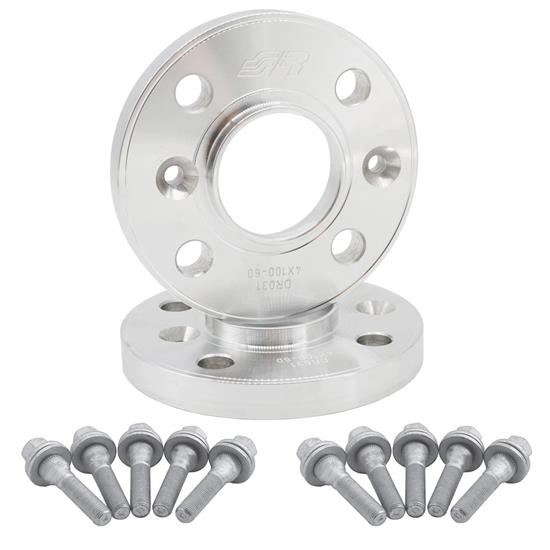 2 distanziali ruota 16,5mm 4x100 centraggio 60,1 con bulloneria