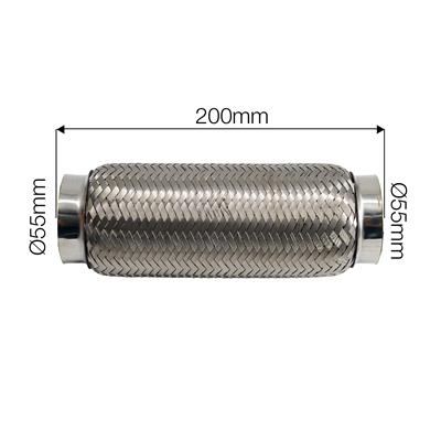 Flexible tube id 55mm l.20cm