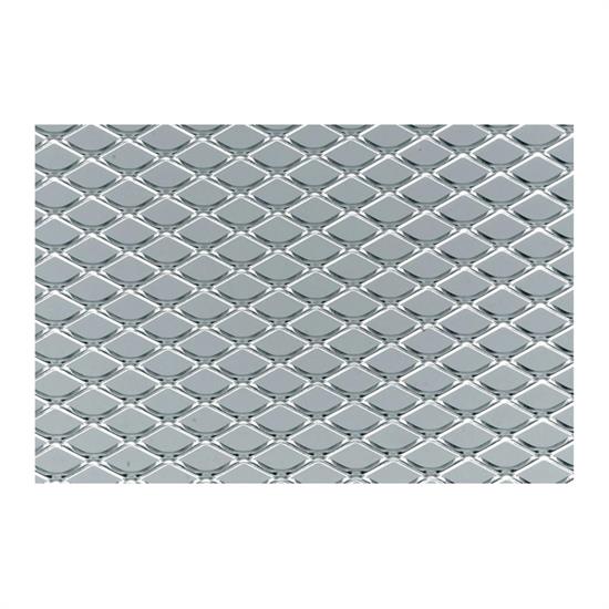Griglia alluminio 125x30 cm maglia media