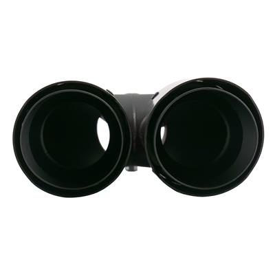 Terminale rotondo id 66mm doppio disassato carbonio e acciaio