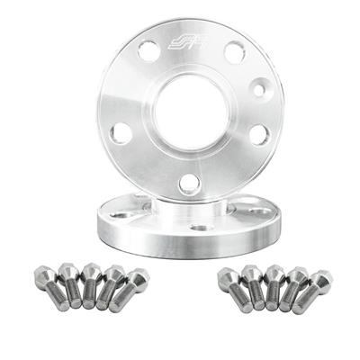2 wheel spacers 20mm 5x112 57,1 with spherical bolts