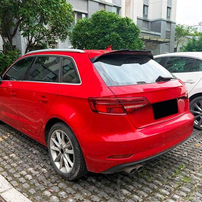 Roof spoiler cap for Audi A3(8V) Sportback 2014-2020