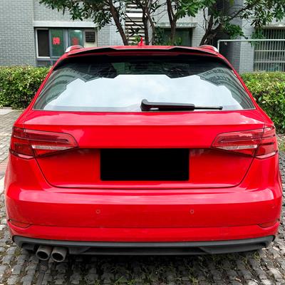 Roof spoiler cap for Audi A3(8V) Sportback 2014-2020