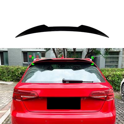 Roof spoiler cap for Audi A3(8V) Sportback 2014-2020