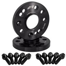 2 distanziali ruota neri 16mm 4/5x98 centraggio 58,1 con bull.
