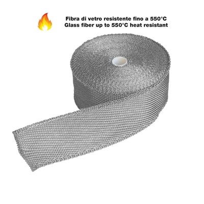 Benda termoisolante silver in fibra di vetro
