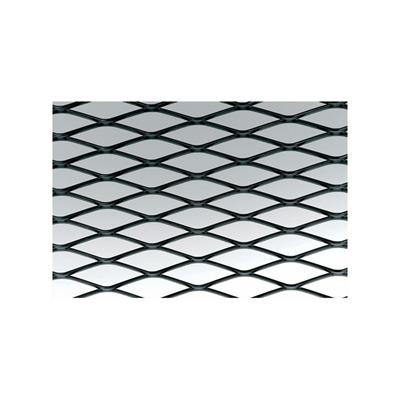 Griglia alluminio nero 100x30 cm maglia larga