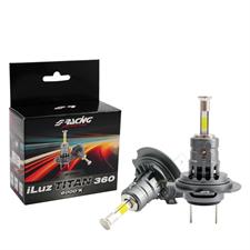 Lampadine led H7-H18 Titan 360 per faro lenticolare