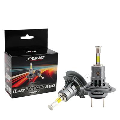 Lampadine led H7-H18 Titan 360 per faro lenticolare