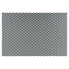 Griglia alluminio nero 125x20 cm maglia extra stretta