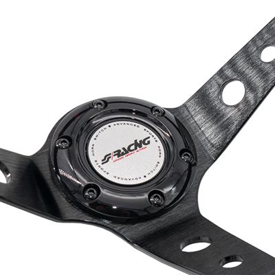 Volante sportivo Gravel - in pelle