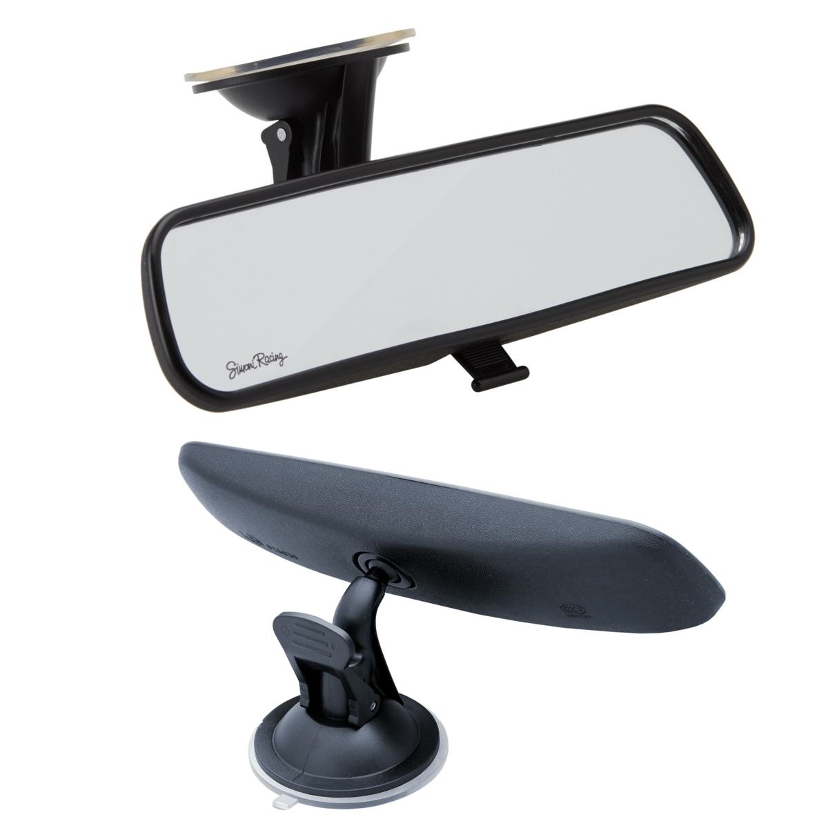 Ziciner Rosario Portafortuna Per Specchietto Auto - Ciondolo Croce In Lega E Vetro, Lunghezza 23 Cm, Colore Argento E Rosa, Decorazione Interni Auto